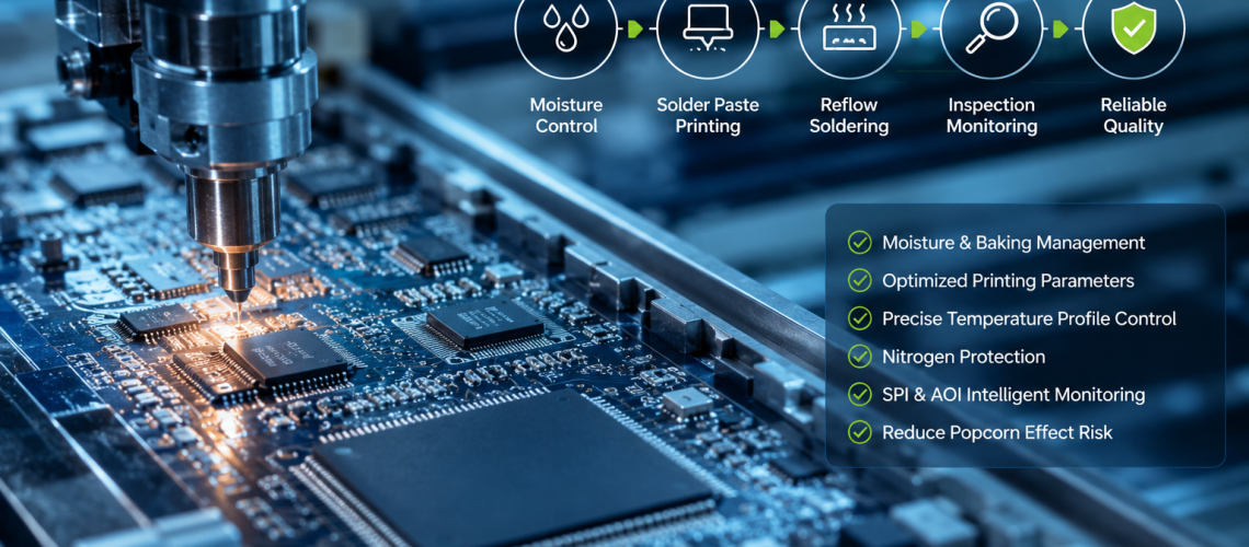 strict solder paste process control